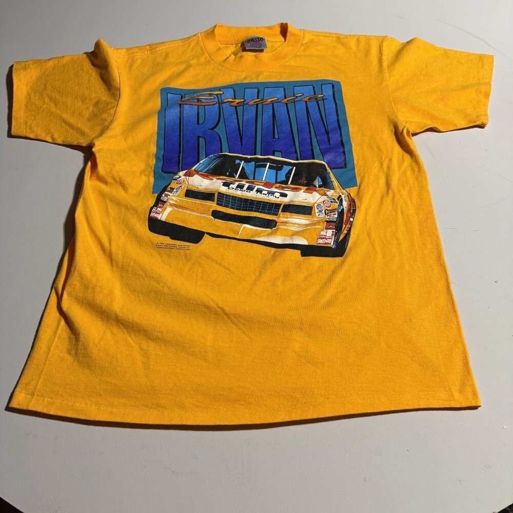 Vintage 1993 Ernie Irvan NASCAR Racing T-Shirt Mens Large Single Stitch Oneita